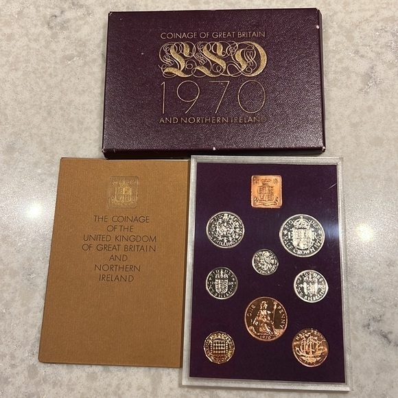 1970 - 8 Coin Proof Set Coinage of Great Britain & Northern Ireland - Picture 3 of 6